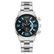 thumbnail image 2 of Reloj de cuarzo para hombre, relojes para hombre YOLAKO Reloj analógico de cuarzo con correa de acero inoxidable y estilo casual para hombre Reloj de acero inoxidable, 2 of 2