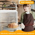 thumbnail image 4 of Bun Pan Rack Cover Bread Rack Cover Transparent PVC with 4 Sided Zipper Universal 10 Tiers Sheet Bun Rack Cover Waterproof and Dustproof for Bakery Home Kitchen, 4 of 11