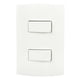 thumbnail image 1 of Interruptor Sencillo Marisio 127V 10A Placa 2 Elementos, 1 of 3