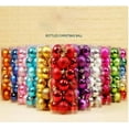 thumbnail image 6 of RBCKVXZ 24Pcs Christmas Tree Balls Ornaments for Xmas Christmas Tree 30mm/1.18" Shatterproof Christmas Decorations Hanging Bulbs for Holiday Wedding Party Christmas Gifts on Clearance, 6 of 6