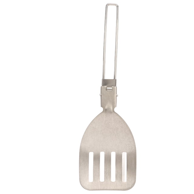 Espátula plegable, Espátula plegable de acero inoxidable Espátula plegable para acampar Espátula plegable para alimentos Logre más