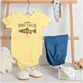 thumbnail image 3 of Gill McGinn Deep Sea Trout Fishing Romper Boys or Girls Infant Baby Brisco Brands 12M, 3 of 6