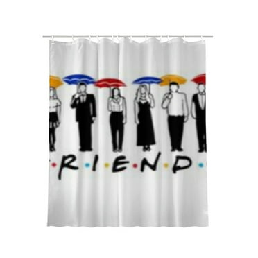 Friends Tv Show Shower Curtain Bathroom Decoration Bath Curtain Waterproof Shower Curtain Home Decor