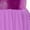 Purple, variant on Aislor Women Glittery Sequin Praise Dance Asymmetric Overlay Dress Liturgical Lyrical Dancewear Red S