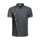 thumbnail image 4 of Chaqueta de chef para hombre, uniforme ejecutivo, ropa de trabajo para restaurante, cocina y culinaria. Talla M Gris, 4 of 8
