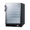 thumbnail image 3 of Commercially approved ADA compliant Nutrition Center series glass door all-refrigerator for built-in or freestanding use, with front lock and digital temperature display, 3 of 3