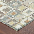 thumbnail image 3 of Addison Rugs Chantille Indoor/Outdoor Transitional Patchwork Ivory Machine Washable Rectangle Rug, 10' x 14', 3 of 8