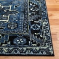 thumbnail image 3 of SAFAVIEH Vintage Hamadan Dania Oriental Area Rug, Blue/Grey, 8' x 8' Square, 3 of 10