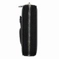 thumbnail image 3 of AirTag Card Holder Wallet Zipper RFID Blocking Card Case Black Black, 3 of 8