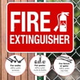 thumbnail image 4 of Fire Extinguisher Sign, Fire Safety Sign, (SI-5698), 4 of 8