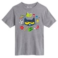 thumbnail image 2 of Pete The Cat - With School Stuff - Youth Short Sleeve Graphic T-Shirt, 2 of 7