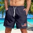 thumbnail image 2 of OHGOD Casual Shorts, Men Stretch Shorts, Relaxed Fit Cargo Shorts for Men, 1 * Man Shorts - Navy - 2XL, 2 of 6