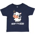 thumbnail image 3 of Inktastic New to the Herd Cute Cow Boys or Girls Toddler T-Shirt, 3 of 5