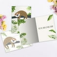 thumbnail image 2 of Tree-Free Greetings Get Well Greeting Card, 5 x 7, Sloth Slow Lane (GO69416), 2 of 5