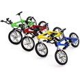 thumbnail image 4 of Huoguo Mini Bike Finger, paquete de 4 juguetes en miniatura de metal para bicicleta de montaña, bicicleta de dedo, bicicleta de montaña, juguete para niño fresco, juego creativo, 4 of 5