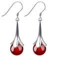 thumbnail image 1 of HEVIRGO Crochet Boucles d'Oreilles Attrayant Anti-Rouille Femmes Trompette Fleur Longue Oreille Dangle pour Sortir Ensemble Parti, 1 of 10