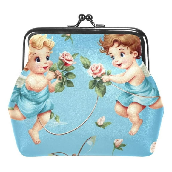 Coin Purse Love Cupid Heart Change Pouch Wallet for Women