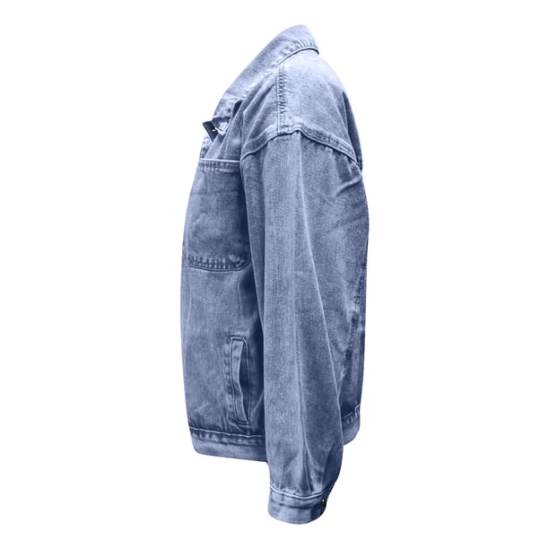 【Vintage】DENIM COAT / JACKET TJAZFJPA Womens Denim Jacket Plus Size Women's Vintage Denim