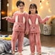 thumbnail image 2 of Pijamas de felpa de dibujos animados para niños y niñas, traje de pijama de Halloween, novedad, 2 of 4