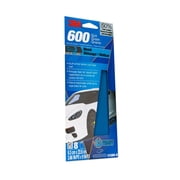 3M Blue Technology Sandpaper , 3 2/3 in x 9 in, 600 Grit, 8-Pack