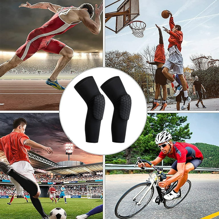 1 pair Knee Compression Sleeves: Knee Pads Compression Leg Sleeve for  Basketball, Volleyball, Weightlifting, and More 