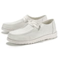 thumbnail image 3 of Daeful Mens Loafers Slip On Shoes Casual Canvas Shoes Comfort Sneakers Beige 10, 3 of 5