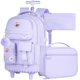 thumbnail image 1 of Mochila con ruedas WZLVO para niñas resistente al agua de 21 pulgadas, 1 of 7