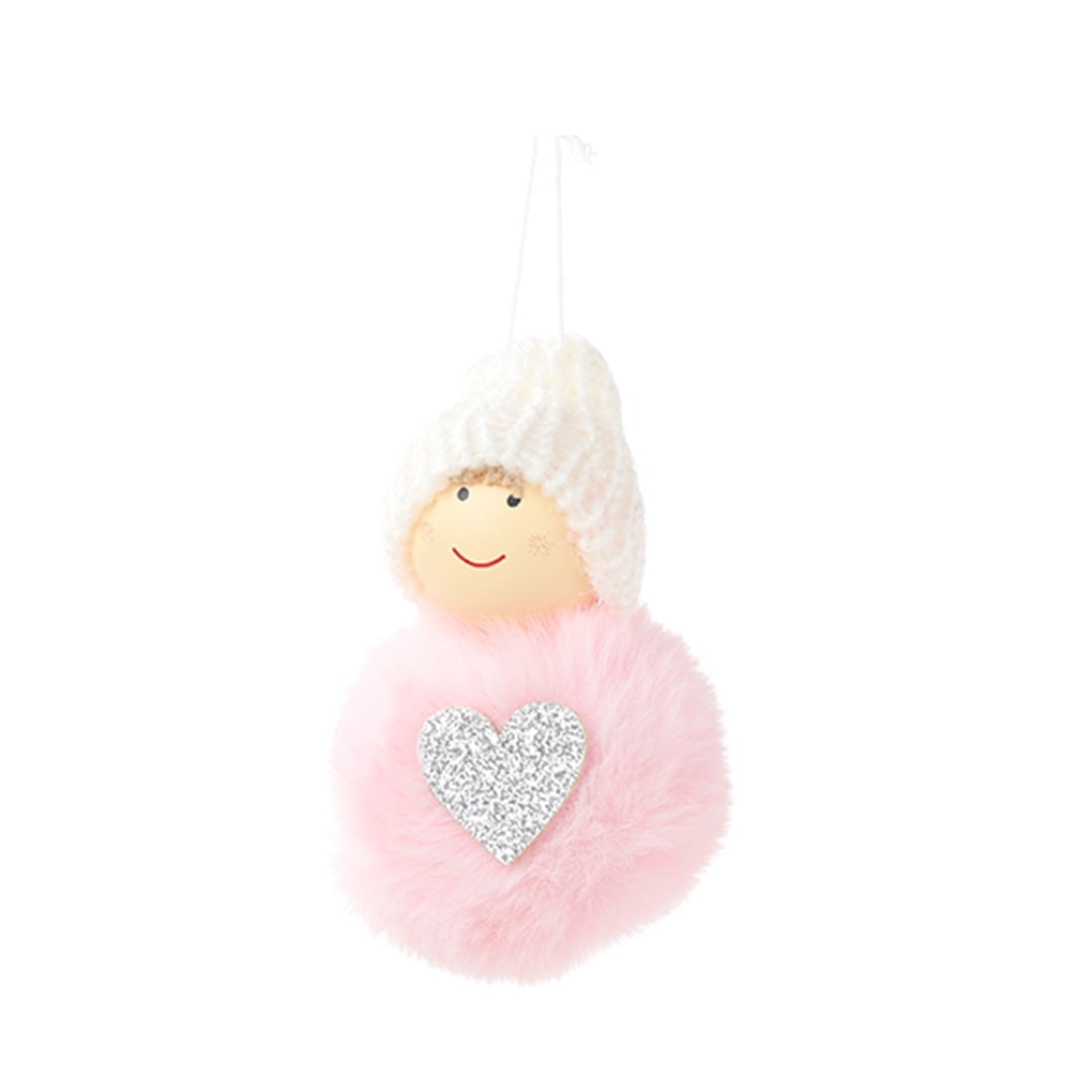 Worallymy Christmas Tree Ornament Pendant Doll Cute Angel Toys New Year