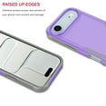 thumbnail image 3 of For iphone 17 Air Case, Shockproof Heavy Duty Rugged Cell Phone Case for iphone 17 Air Cover, Tekcoo Military Grade Full Body Protection Dual Layer Sturdy Durable Cute Bumper - Purple, 3 of 8