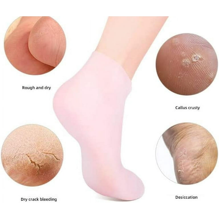 Pairs Moisturizing Socks Overnight, Thin Foot Spa Socks Cotton