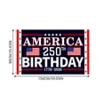 thumbnail image 3 of Win s Way USA 250th Anniversary Flag 1776-2026 American Independence Celebration Banner, 3 of 5