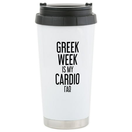- CafePress - Gamma Alpha Omega - Stainless Steel Travel Mug, Insulated 16 oz. Coffee Tumbler