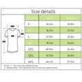 thumbnail image 3 of T-Shirt Femme à Manches Courtes Col Rond et Col Rond, Vert, 4XL, 3 of 5
