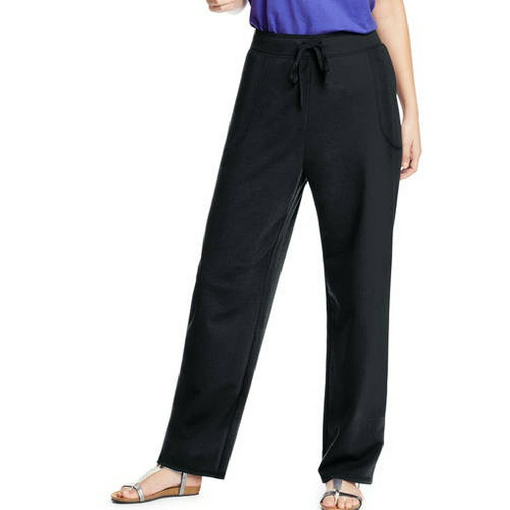 Just My Size - Just My Size Womens French Terry Pants, 4X, Black ...