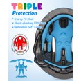 thumbnail image 5 of VICTGOAL Kids Bike Helmet Lightweight 3D Safety Helmet for Boys & Girls, Fits 50–54cm, for Cycling, Scooter, Skating, 5 of 7