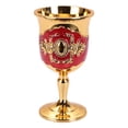 thumbnail image 2 of Copa clásico retro, de taldo en relieve Copa creativa hecha Fiestas hogar Vasos Decoración Rojo perfecl Copa de vino, 2 of 8