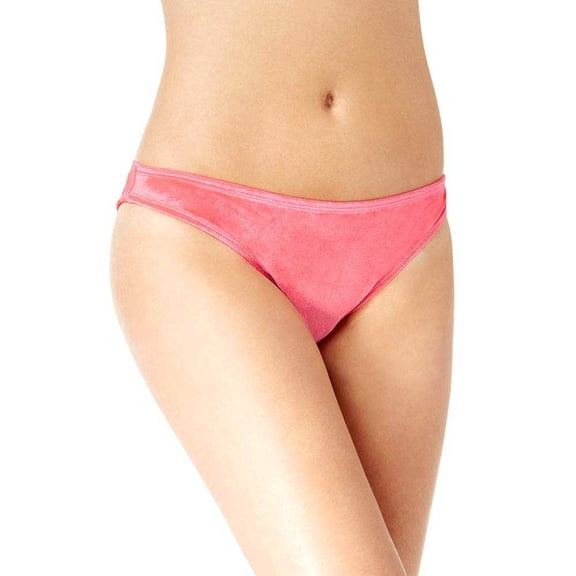 California Waves Womens Juniors Crushed Velvet Hipster Bikini Swim Bottom