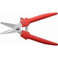 thumbnail image 1 of wwspp-Spring-Action Stainless Steel Wire Cutters / Pruning Shears For Gardening, Red, 7.5’’ (33503), 1 of 4