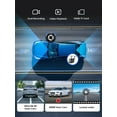 thumbnail image 4 of Jzones Pantalla Carplay para automóvil, Carplay inalámbrico portátil de 9 "y Android Auto, cámara de tablero 4K, cámara de respaldo 1080P, radio satelital para automóvil con navegación GPS, Mirror Lin, 4 of 5