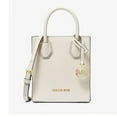 thumbnail image 6 of Michael Kors Womens Mercer Extra-Small Pebbled Leather Crossbody Bag Light Cream 35S1GM9T0L-ltcream, 6 of 7