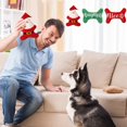 thumbnail image 3 of Uuowzo Pet Supplies Christmas Dog Toy Sound Emitting Puppy Toy Santa Decoration Indoor Outdoor Christmas Decorations, A, 3 of 6