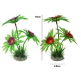 thumbnail image 2 of Plantas de acuario, 10 piezas de plantas de acuario artificiales, utilizadas para decoración de acuarios., 2 of 5
