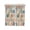 Multi, variant on Half Window Curtain 36 Inches Long, Boho Morocco Window Treatment Curtain Drapes, Retro Farmhouse Ethnic Neutral Aesthetic Small Tier Curtains for Bathroom Over Sink, 27.5"x36", 2 Panels