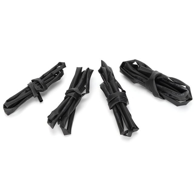 Heat Shrinkable Tubing, 4 Kinds Polyolefin 1 Meter Length Heat Shrink Tubing Set For Wire End Treatment For Wire Connection