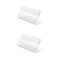 thumbnail image 3 of relayinert 50pcs Acrylic Convenient And Reliable Clear Card Holder For Effortless Card Storage Wide Application As Shown 2Set, 3 of 6