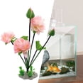 thumbnail image 3 of Walbest Aquarium Artificial Lotus Flowers Fish Tank Water Lily Aquarium Landscape Ornament Fish Tank Decoration, 3 of 4