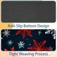 thumbnail image 4 of Snowflakes Gaming Mouse Pad, Desk Mat, Square 8.3x9.8 Inch Non-Slip Rubber Bottom Printed for Office and Gaming, 4 of 6