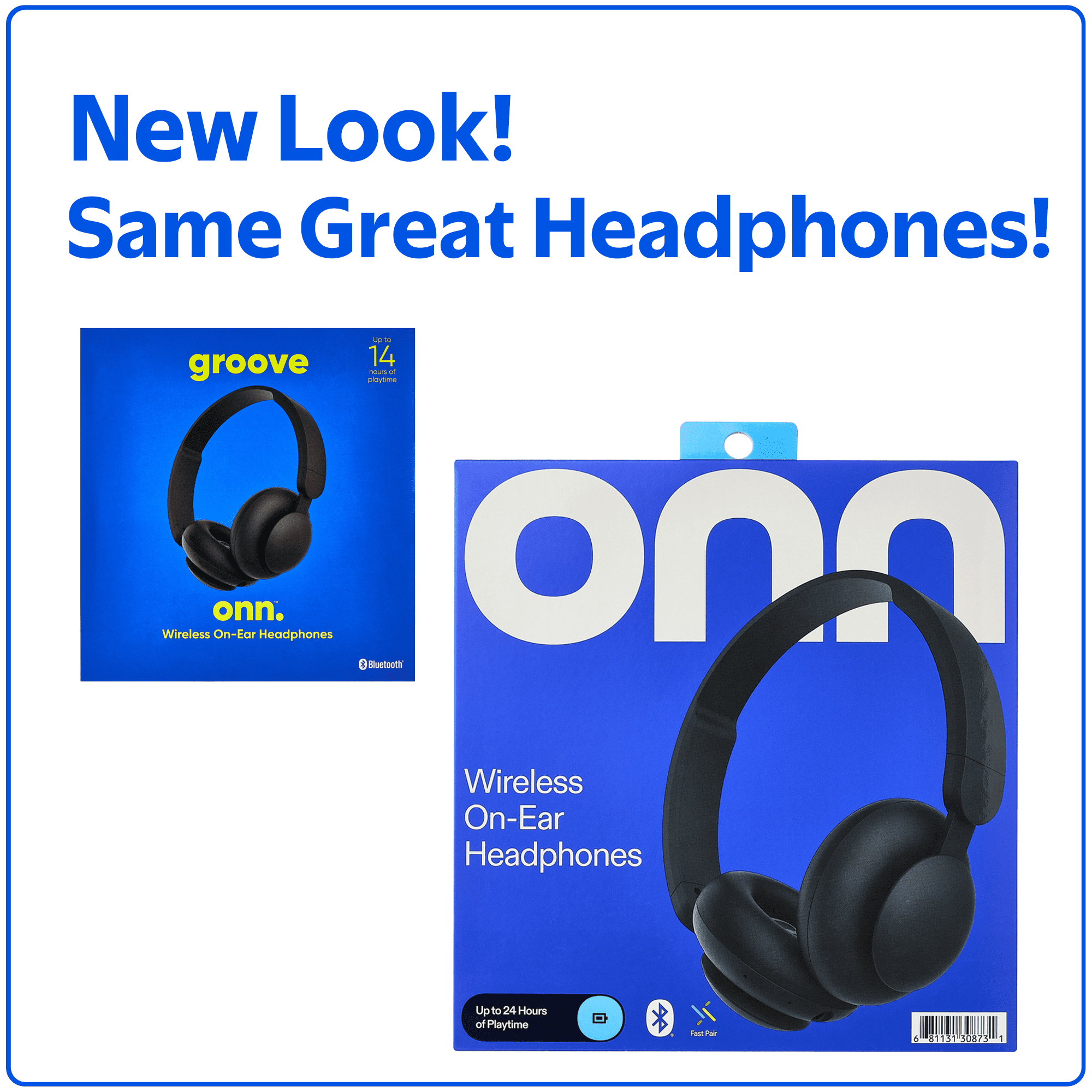 Groove Onn Wireless On Ear Headphones Ear Buds Groove Onn Wireless