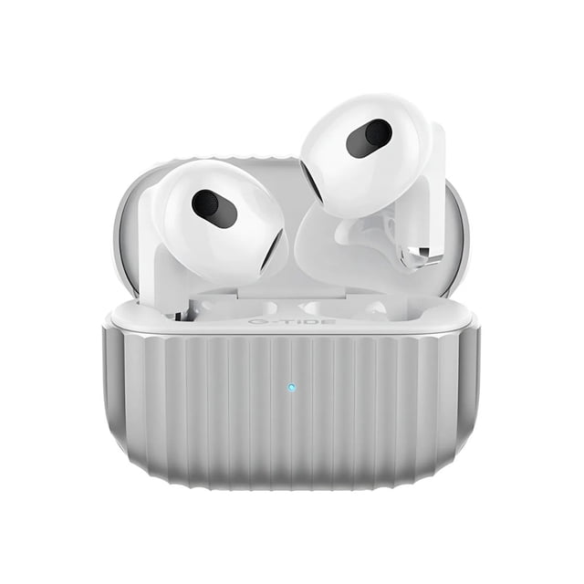 AURICULARES H21 MARCA G-TIDE 5 HORAS DE MUSICA COLOR PLATA