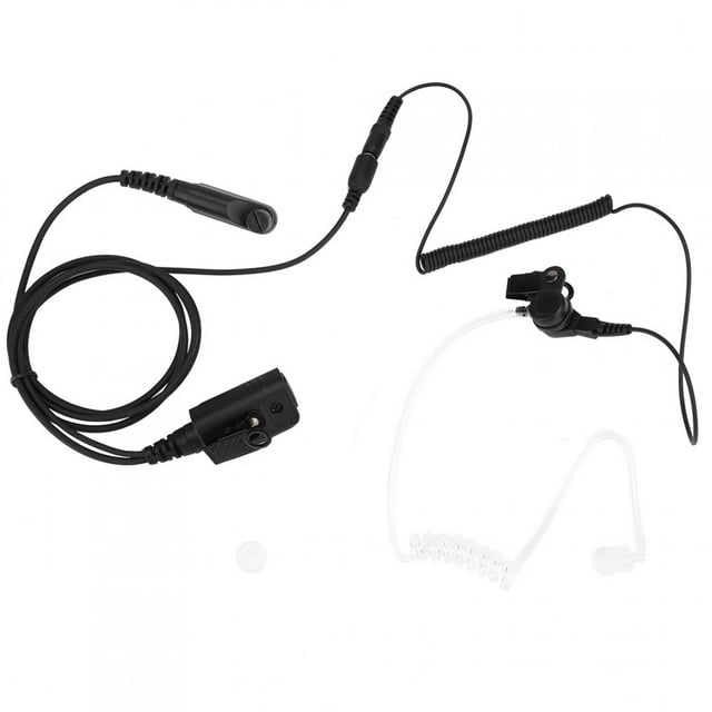 Auriculares Zerama con tubo acústico de aire para walkie-talkie HYT Hytera PD600 PD602 PD605